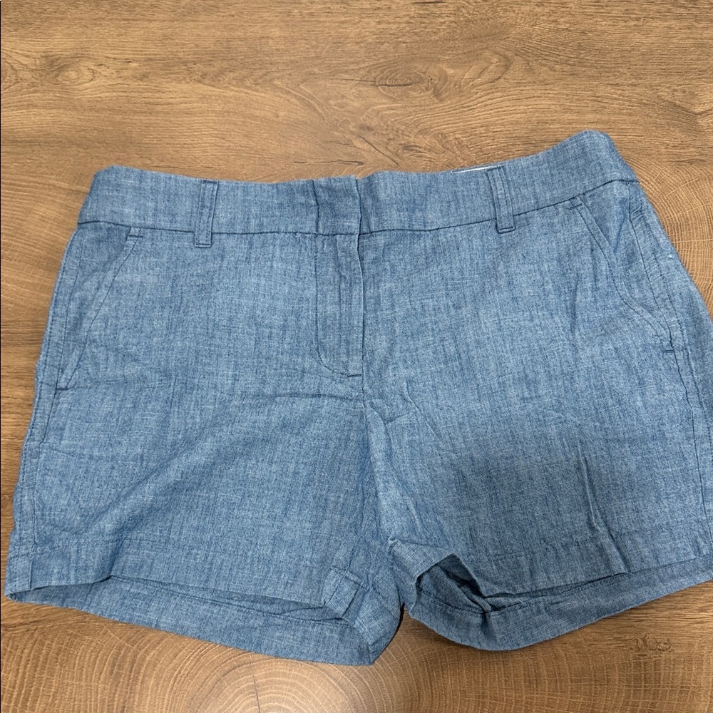 J. Crew Chambray Blue Women's Shorts